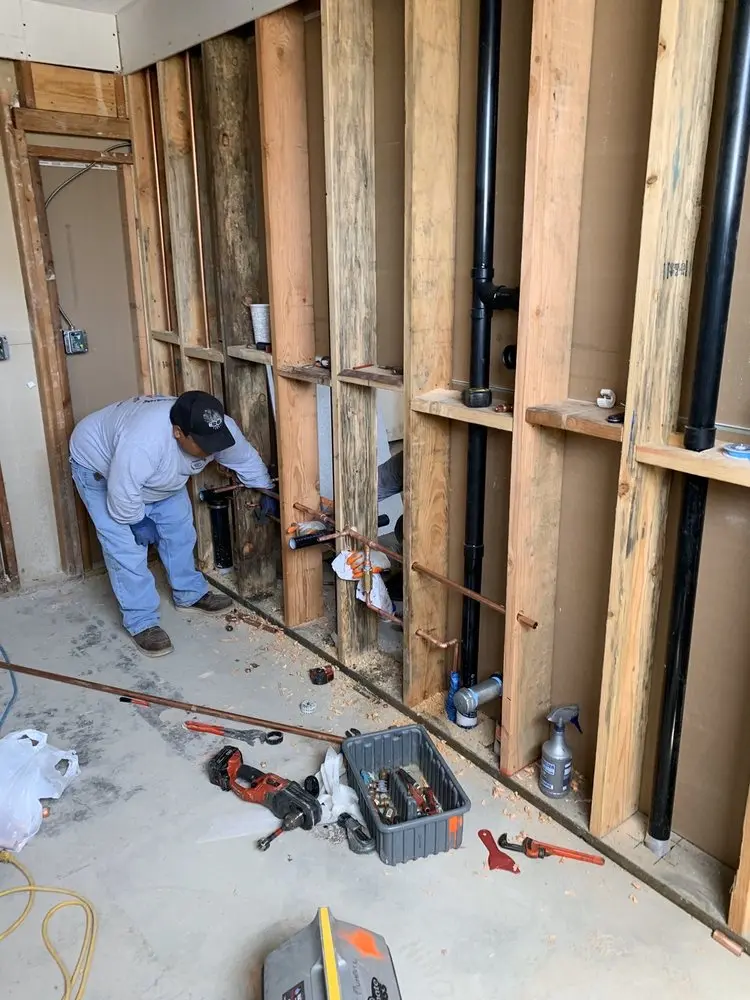 Commercial rough-in plumbing for Trenchless Sewer Repair in Villages of Lake Forest